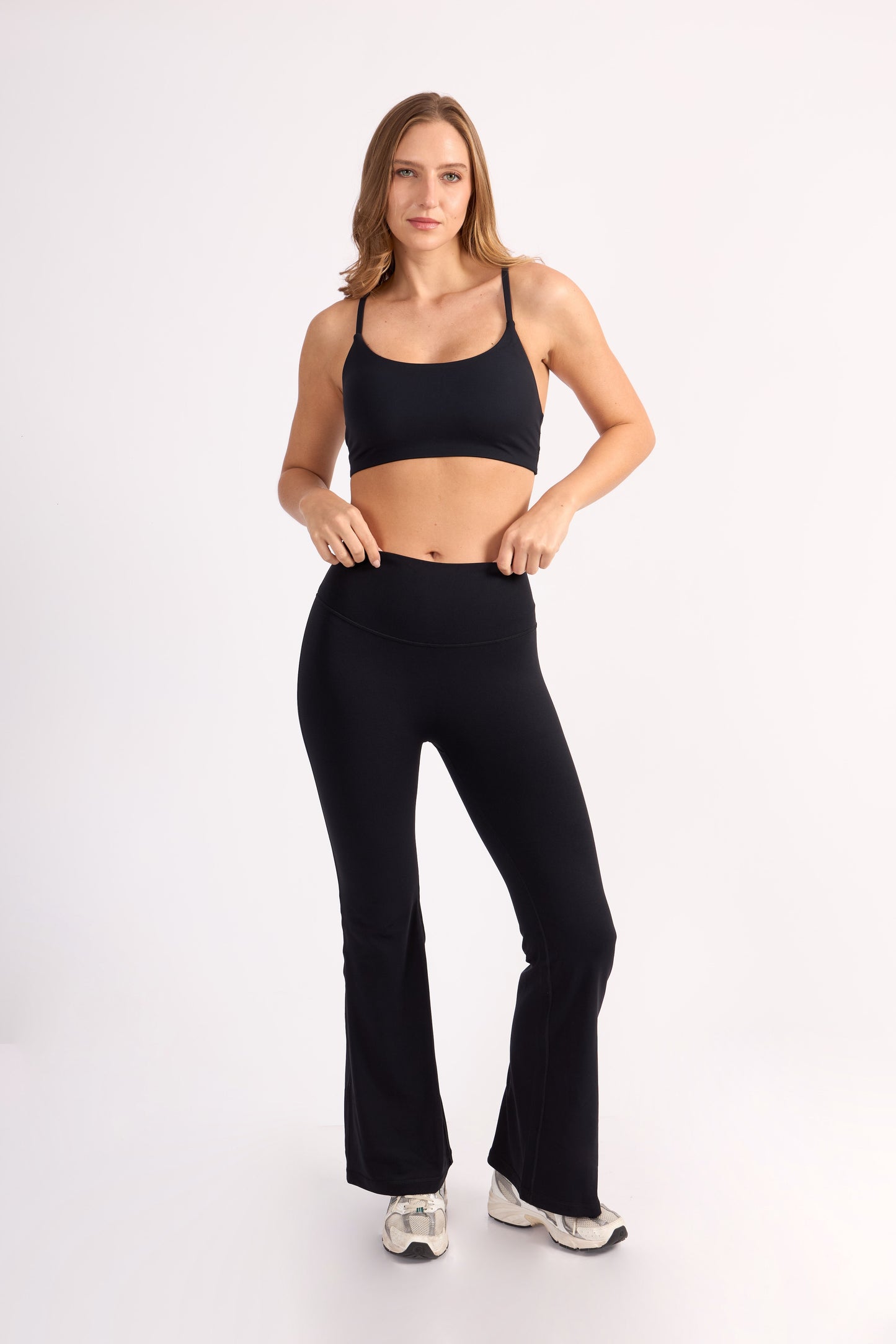 Legging Flare Lola- Negro