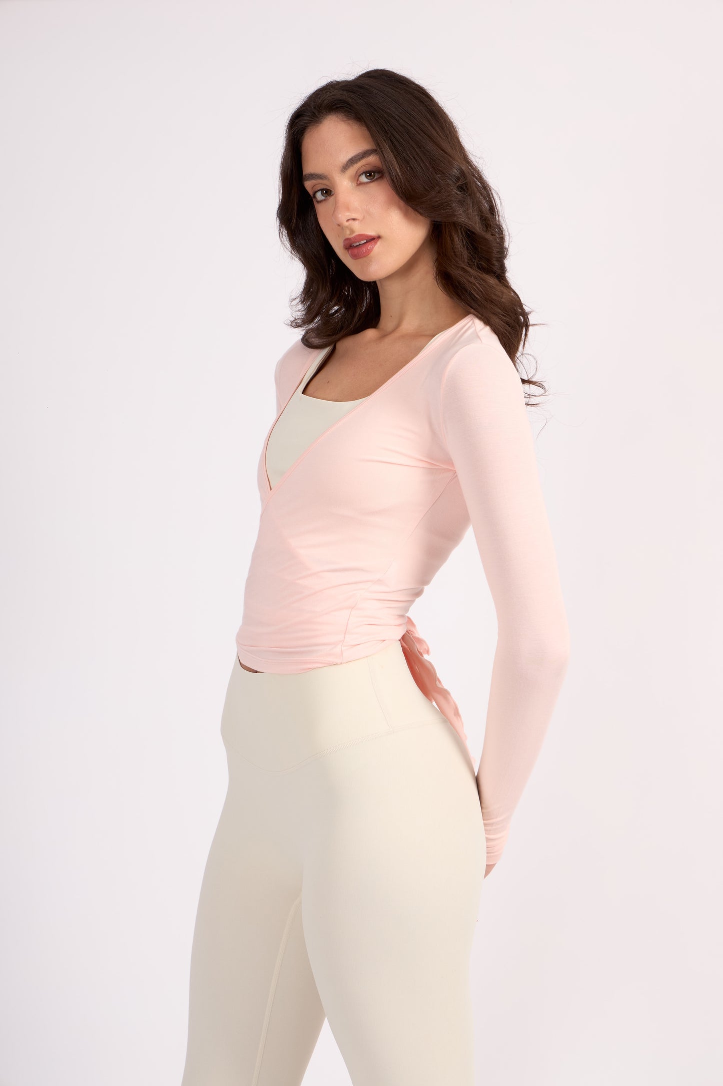 Top Wrap Alba - Blush