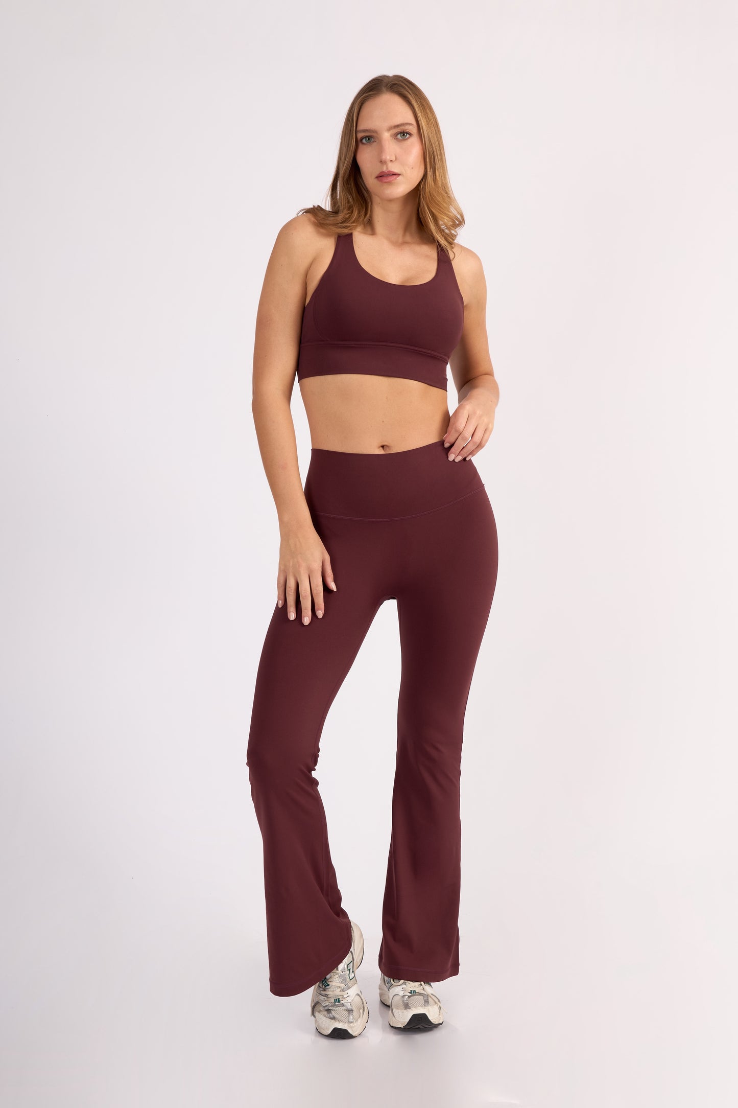 Legging Flare Lola- Wine