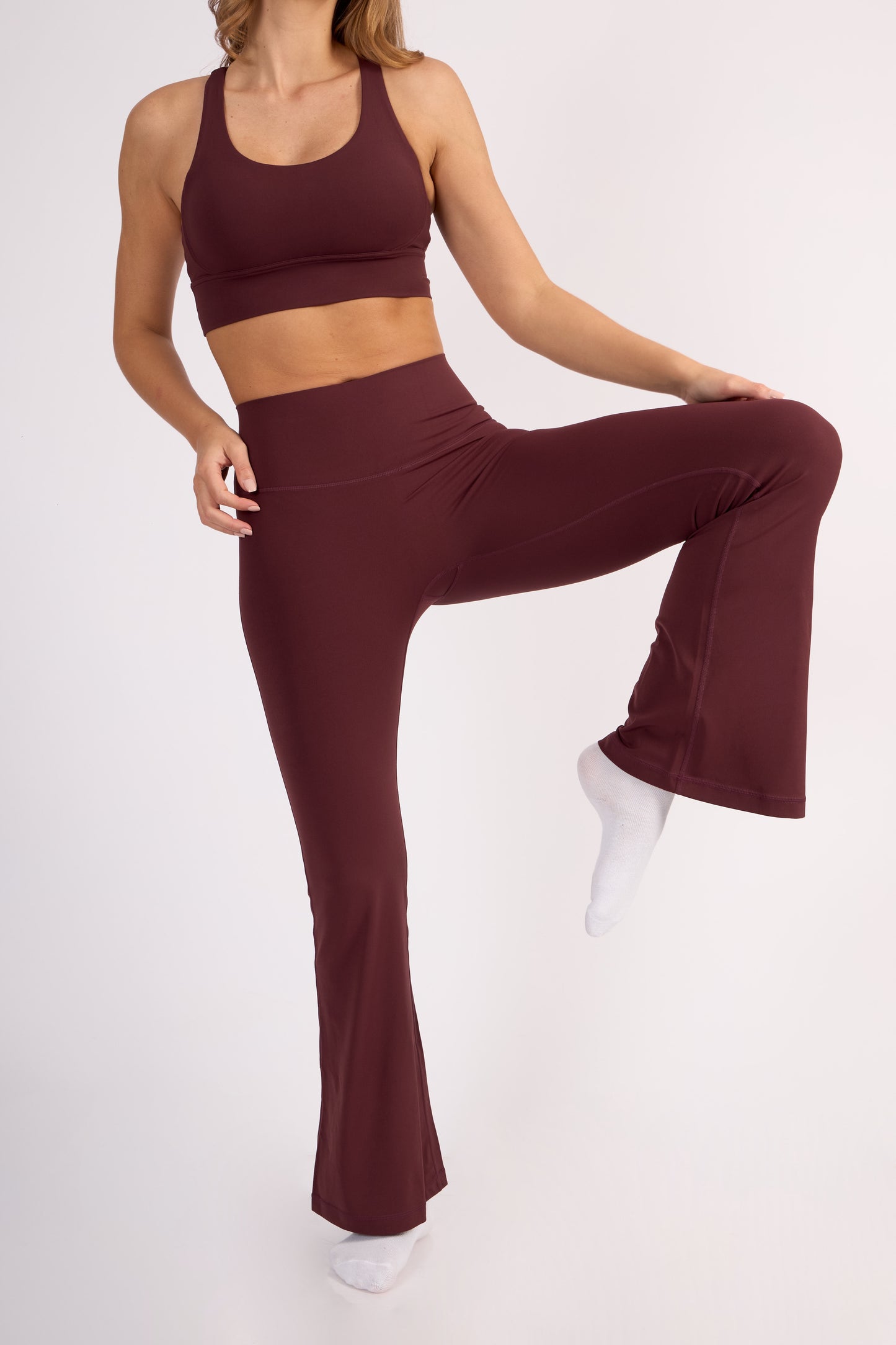 Legging Flare Lola- Wine
