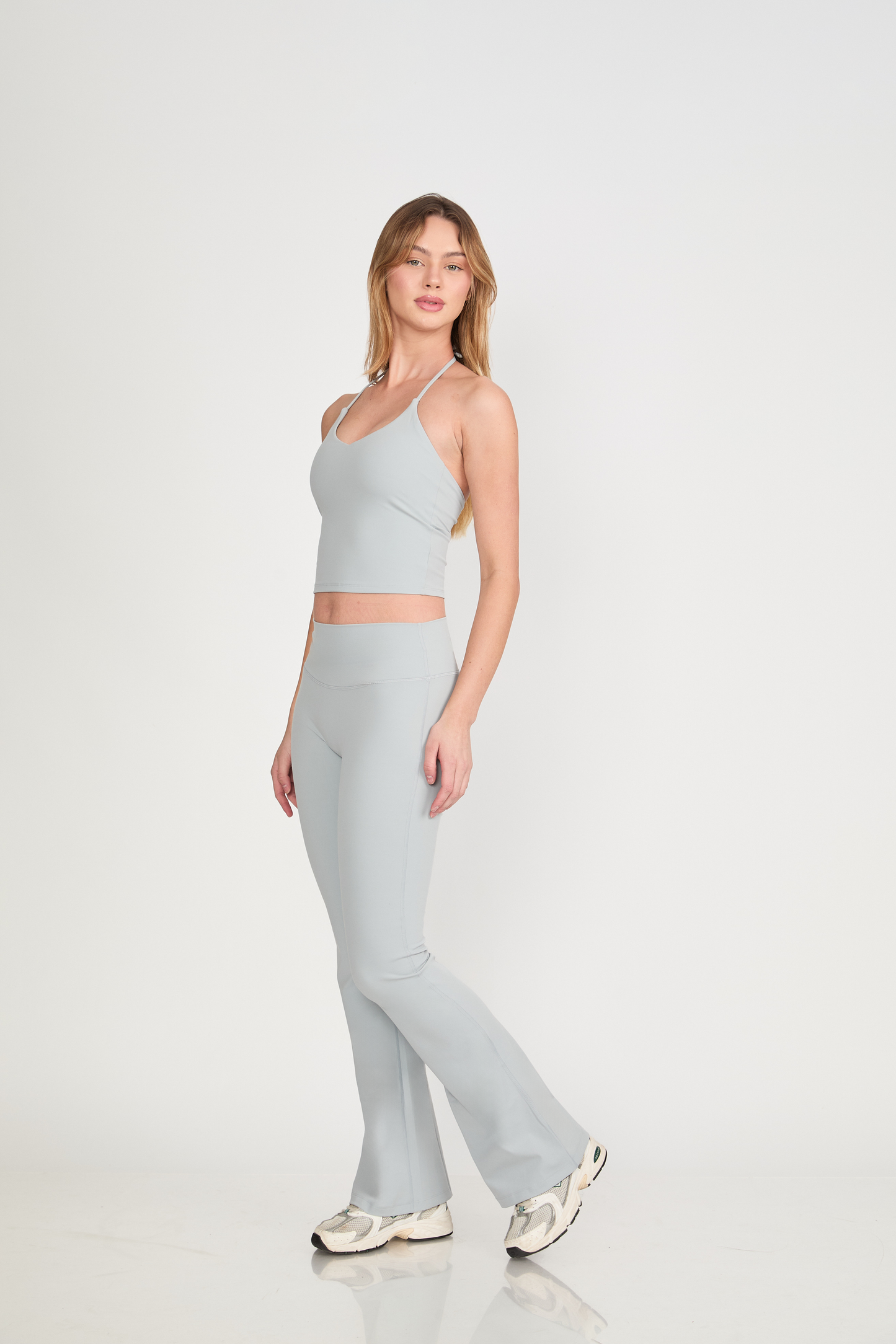 Soho Flare Leggings - Silver