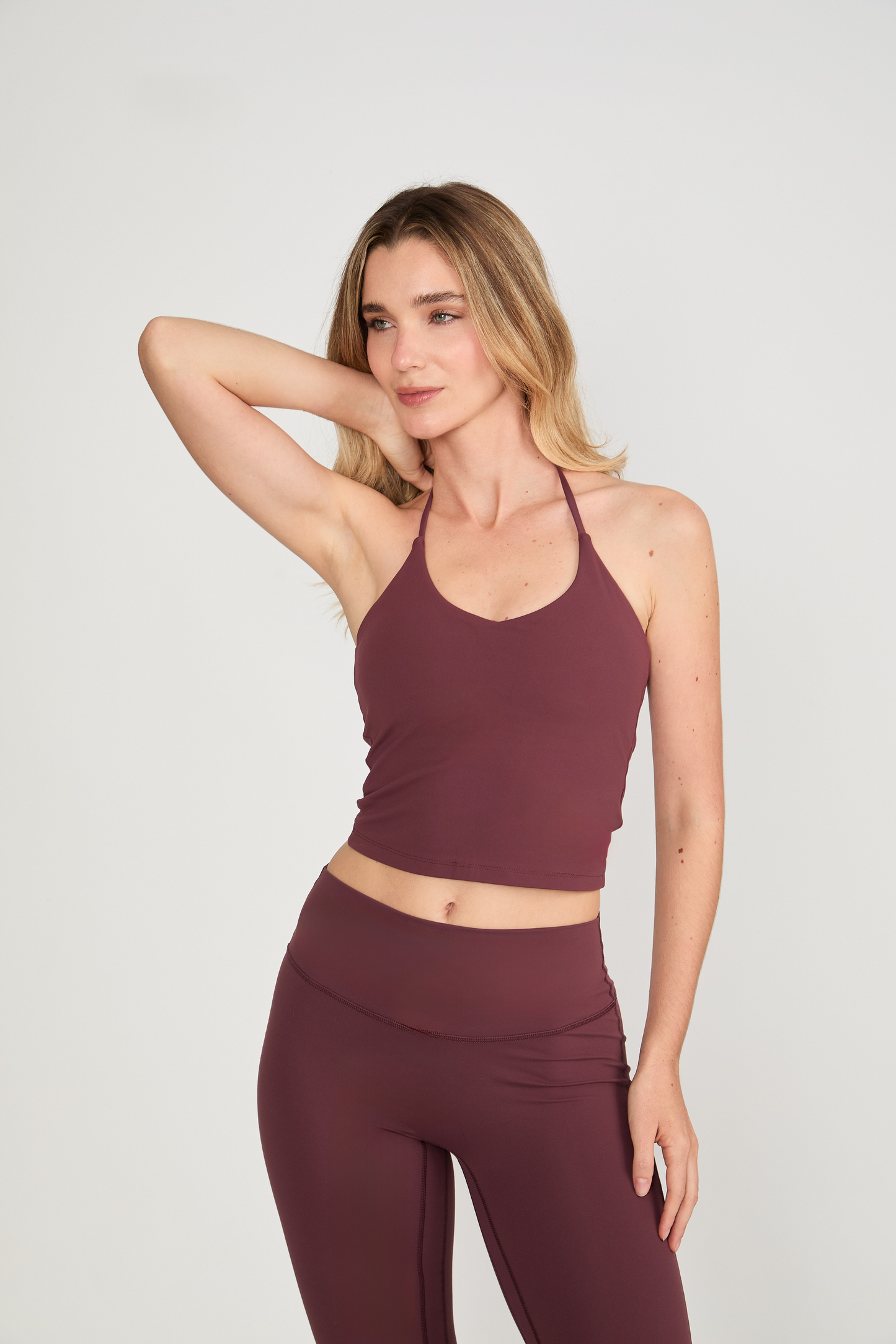 Legging Flare Soho - Dark Cherry