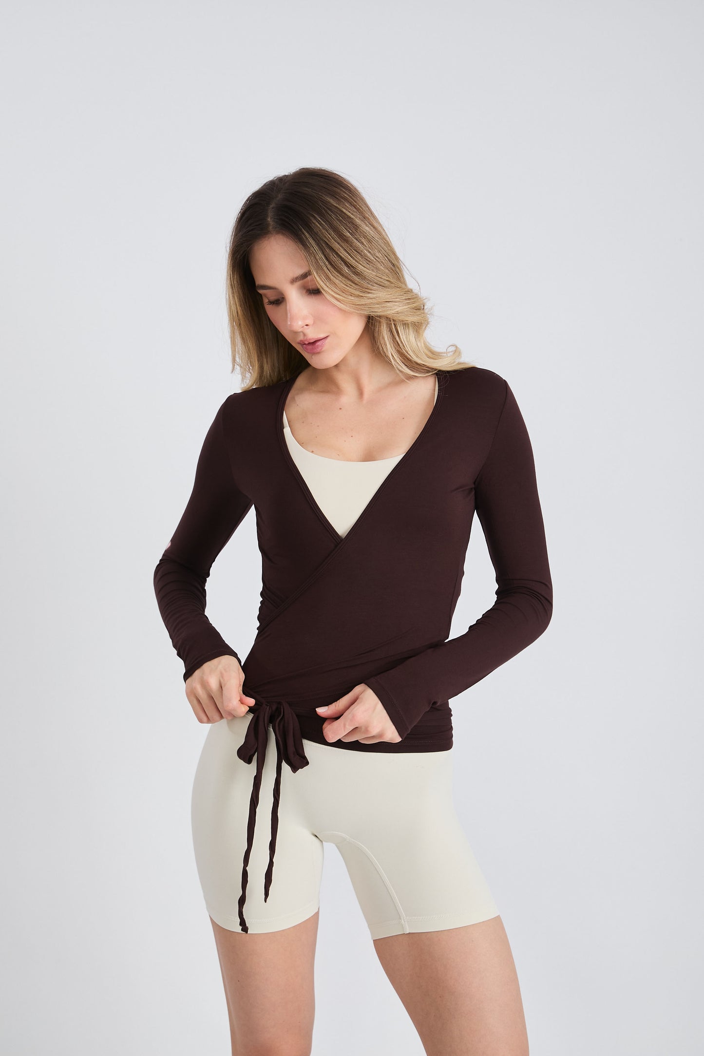 Top Wrap Alba -Cacao