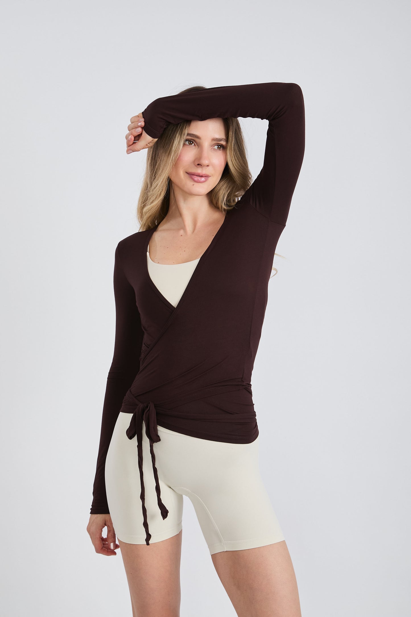 Top Wrap Alba -Cacao