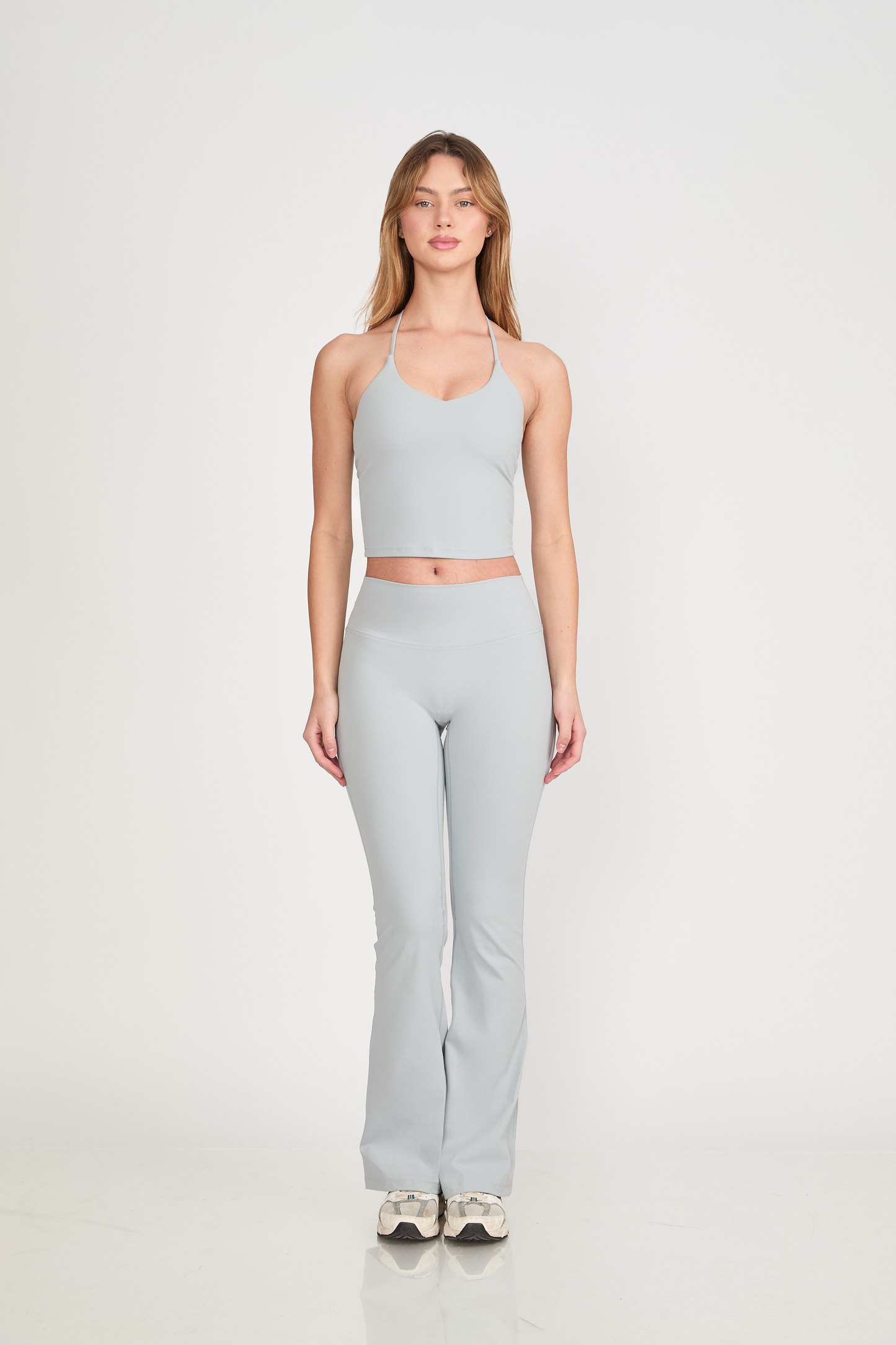 Soho Flare Leggings - Silver