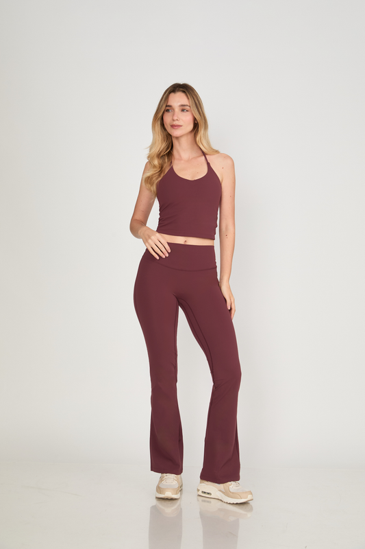 Legging Flare Soho - Cherry